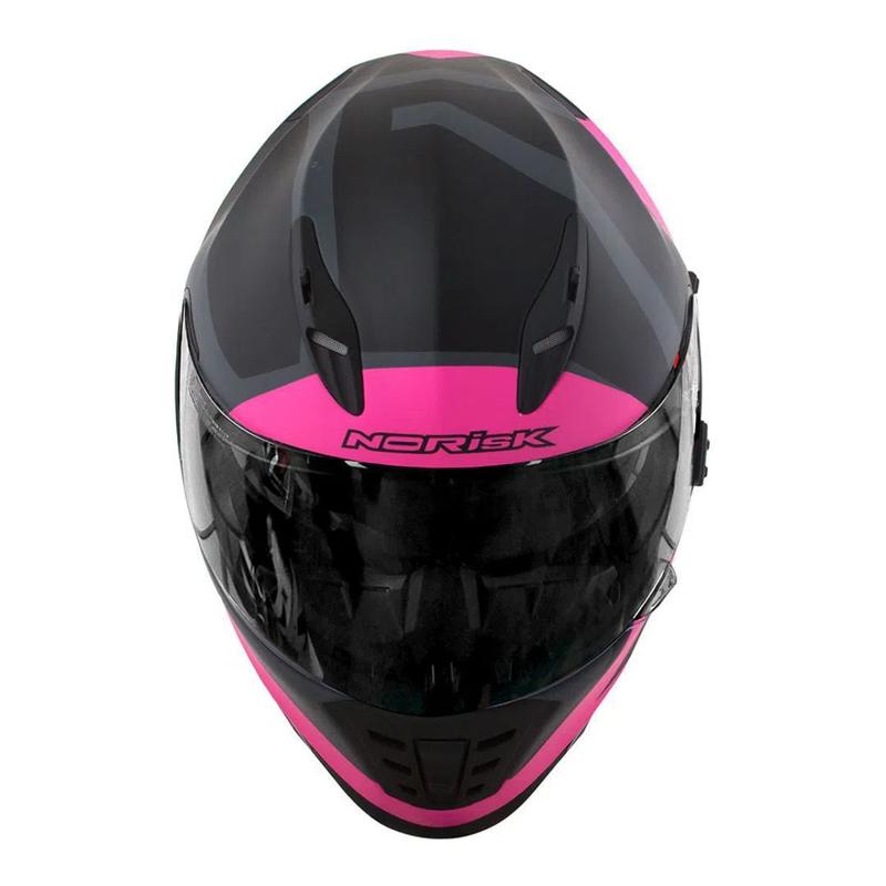 Capacete Norisk FF302 Soul Ridic Rosa Fosco/preto - Capacete de